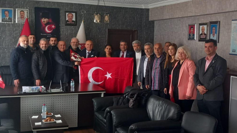 İYİ Parti Seyhan'dan Nakliyecilere ziyaret