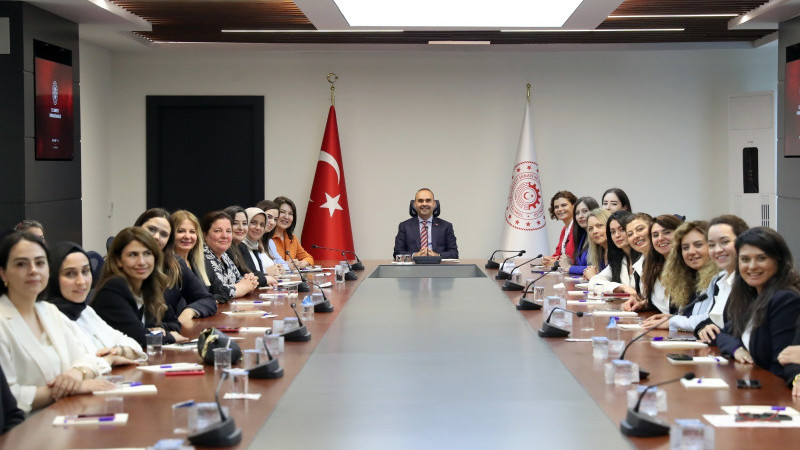 AOSB’nin Kadın Sanayicileri, Bakan Kacır ile görüştü