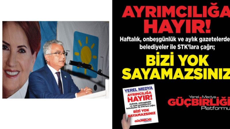 “İYİ Parti İl Başkanı Birol Büyüköztürk’e kınama!”