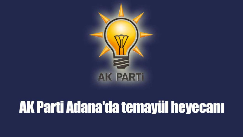 AK Parti Adana'da temayül heyecanı