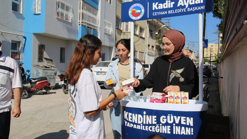 Ceyhan Belediyesi'nden Öğrencilere Sınav Desteği