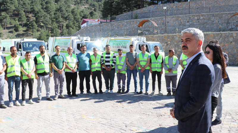 BAŞKAN AVAN; ENDİŞEYE MAHAL YOK! POZANTI PIRIL PIRIL OLACAK