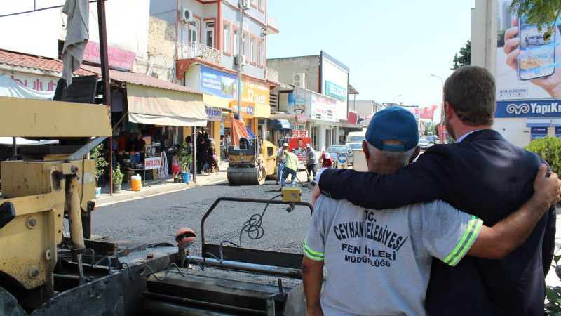 Ceyhan Belediyesi Çarşı Trafiğini Rahatlatacak Yeni Yolu Hizmete Açtı