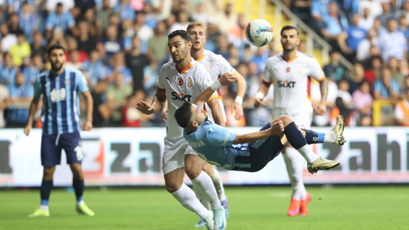 ADANA DEMİRSPOR, GALATASARAY'A FARKLI MAĞLUP OLDU: 1-5