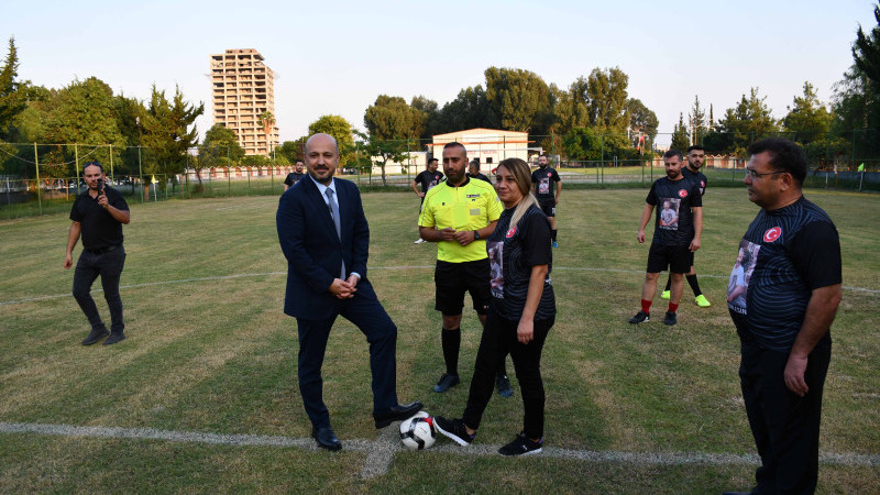 SAĞLIK-SEN ASIM CEMEK FUTBOL TURNUVASI START ALDI