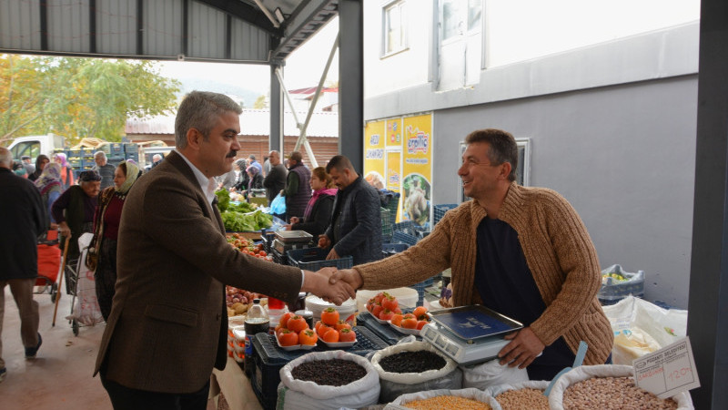 POZANTI’DA İLK OLAN KAPALI SEMT PAZARI HİZMETE GİRDİ