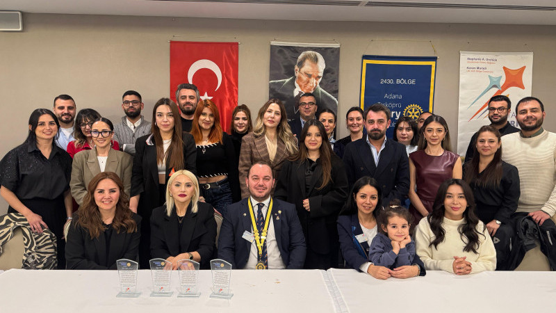 ADANA TAŞKÖPRÜ ROTARY KULÜBÜ’NDEN ANLAMLI ÖDÜL