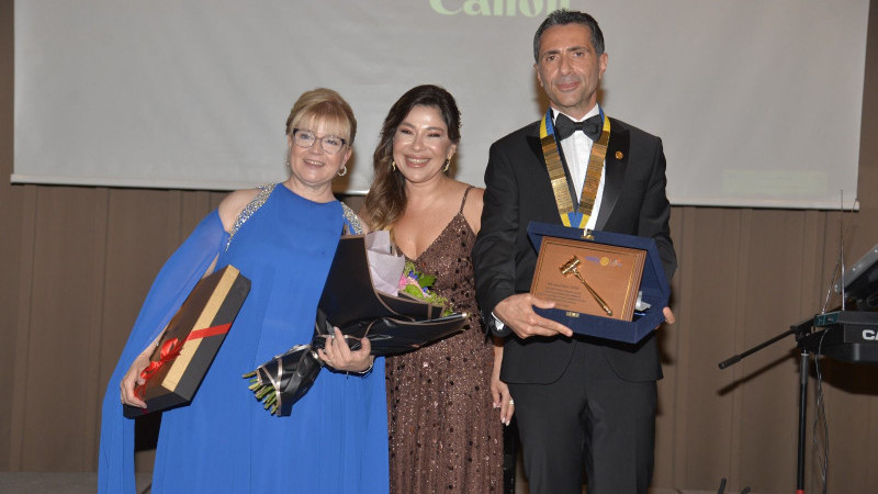 GÜNEY ROTARY KULÜBÜ'NDE YENİ BAŞKAN TOLGA TAŞKIN OLDU