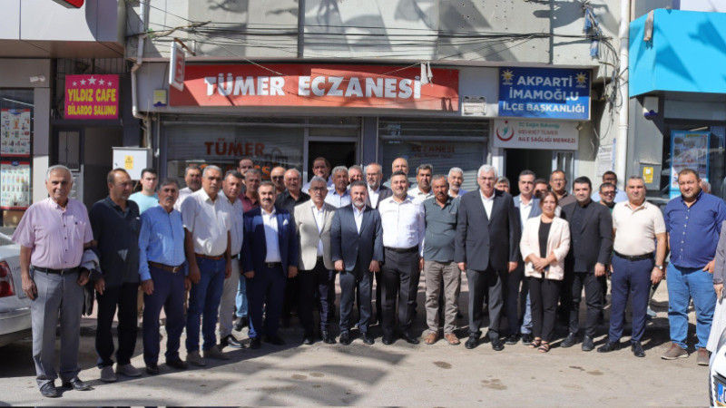 ÖZ VE DAĞLI İLÇE TEŞKİLATLARI İLE BULUŞTU