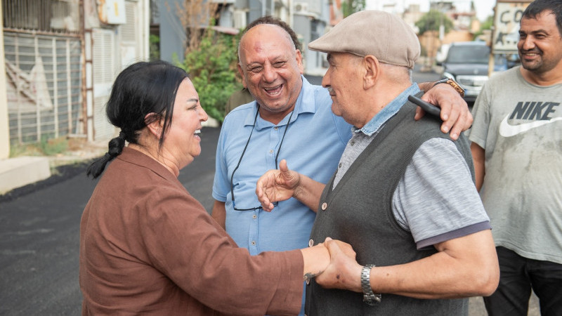 BAŞKAN VEKİLİ AKKAN, ASFALT ÇALIŞMALARINI DENETLEDİ