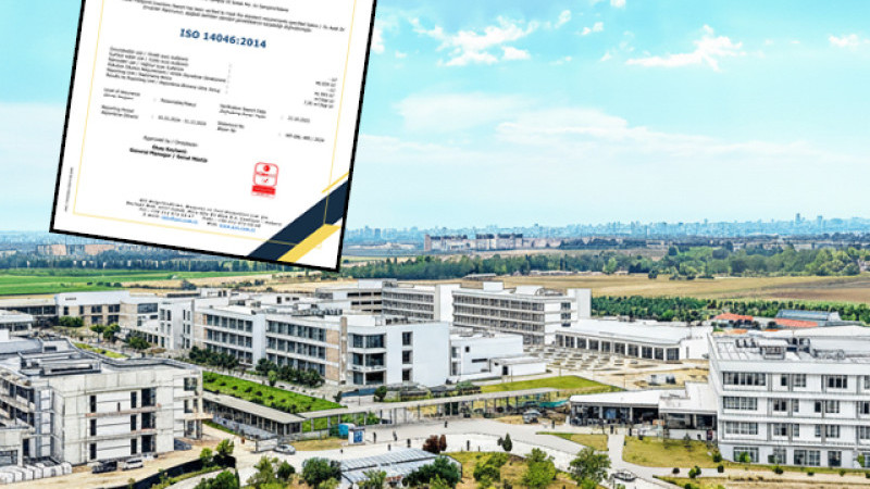 DÜNYANIN İLK SU AYAK İZİ BELGELİ ÜNİVERSİTESİ, ATÜ