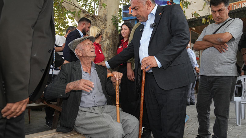 GÜNGÖR GEÇER KARAİSALI’DA HALKLA BULUŞTU