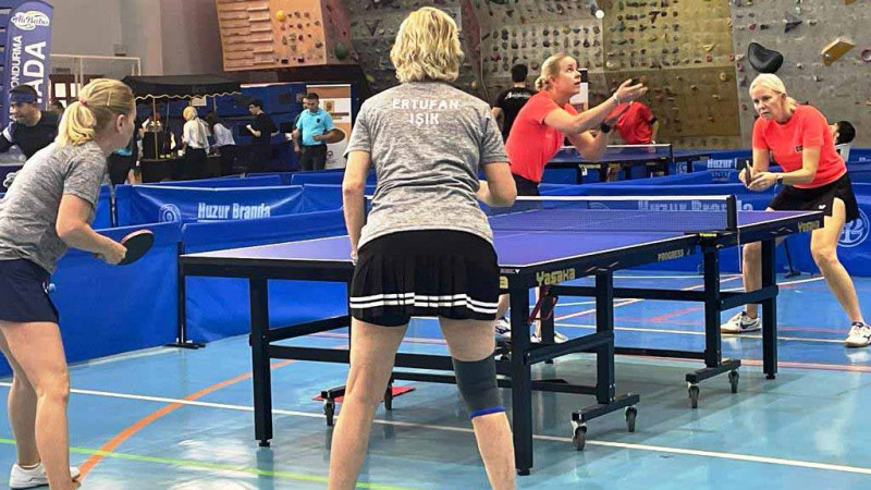 13. Veteranlar Masa Tenisi Turnuvası için geri sayım başladı