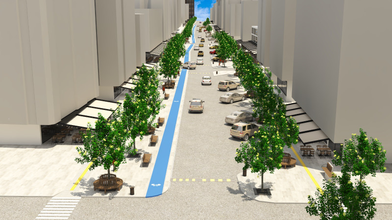 Toros Caddesi’nde trafik tek yönde akacak