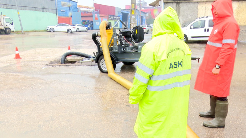 ASKİ’den su taşkınlarıyla ilgili açıklama