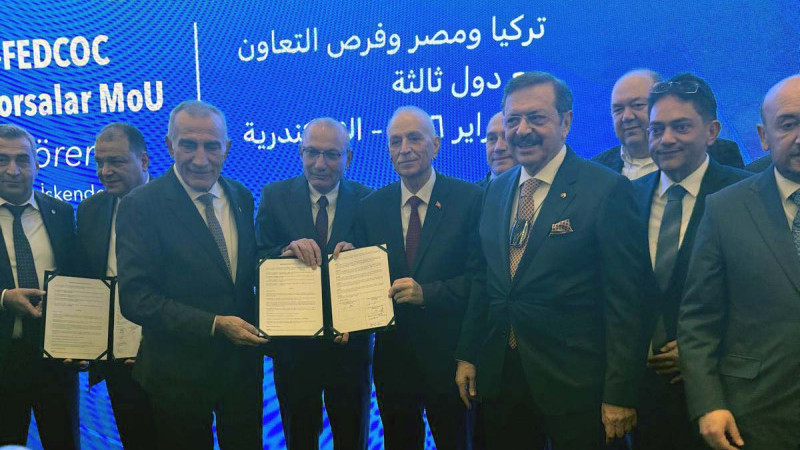 BAŞKAN BAYRAM TÜRKİYE-MISIR İŞ VE YATIRIM FORUMU’NA KATILDI