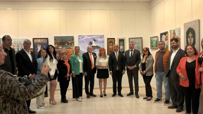 “Turuncu Rota” sergisine büyük ilgi!