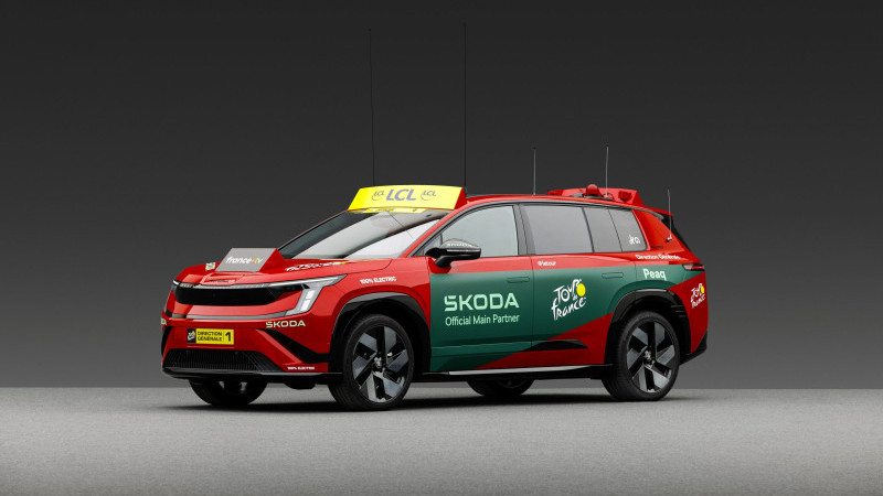 Škoda, Tour de France’ın 23. Yılında Yeni Elektrikli Modellerini Sahneye Çıkarıyor