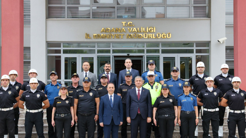 VALİ MUSTAFA YAVUZ İL EMNİYET MÜDÜRLÜĞÜNÜ ZİYARET ETTİ