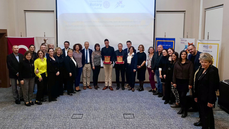 ADANA KOZA ROTARY KULÜBÜ MESLEK BAŞARI ÖDÜLLERİ SAHİPLERİNİ BULDU