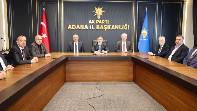 ADASO’DAN AK PARTİ ADANA İL BAŞKANI DAĞLI’YA HAYIRLI OLSUN ZİYARETİ