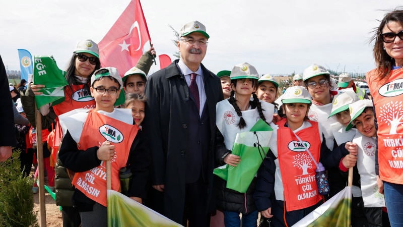 21 MART DÜNYA ORMANCILIK GÜNÜ VE HAFTASI’NDA FİDANLAR TOPRAKLA BULUŞTU