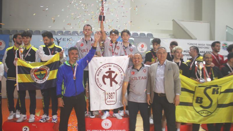 ÇİLTAR MASA TENİSİ SK 5. KEZ SÜPER LİG ŞAMPİYONU