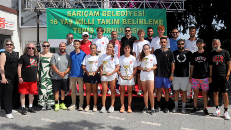 TENİSİN 16 YAŞ MİLLİLERİ ADANA’DA BELİRLENDİ
