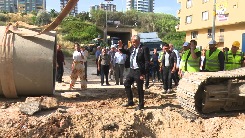 ADANA’DA 93 FARKLI NOKTADA YAĞMUR SUYU HATTI İNŞA EDİLDİ