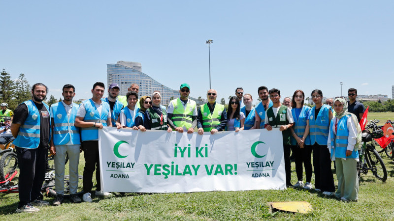 ADANA’DA SAĞLIKLI BİR GELECEK İÇİN PEDALLAR DÖNDÜ