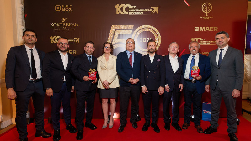 ANADOLU’NUN LEZZETLERİNE RUSYA’DAN “MODERN EFSANE” ÖDÜLÜ