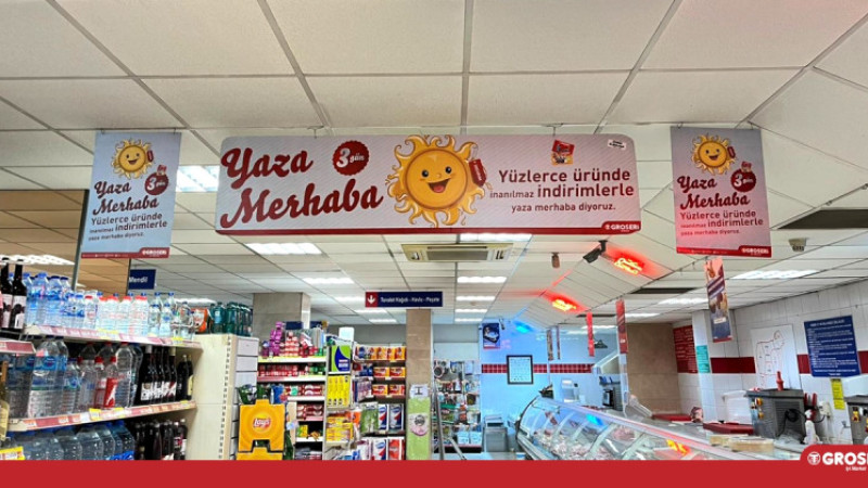 GROSERİ’DEN YAZ COŞKUSUNU BAŞLATAN KAMPANYA ‘YAZA MERHABA’