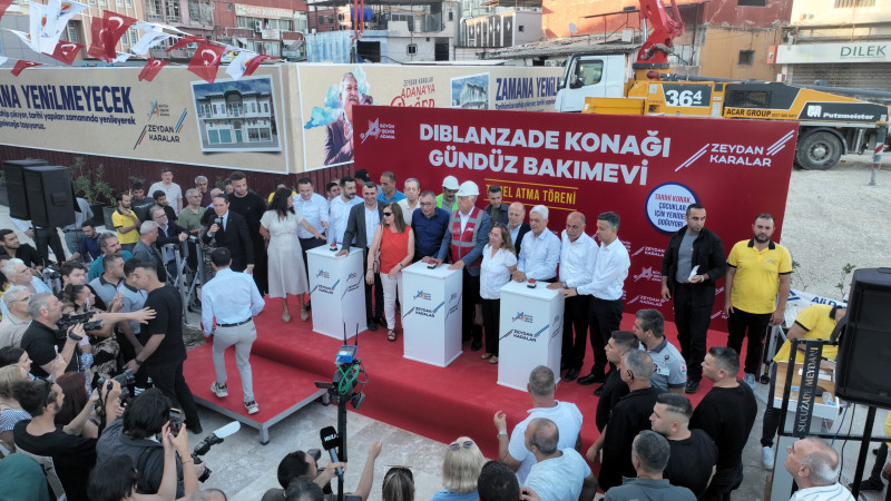 DIBLANZADE KONAĞI GÜNDÜZ BAKIMEVİ’NİN TEMELİ ATILDI