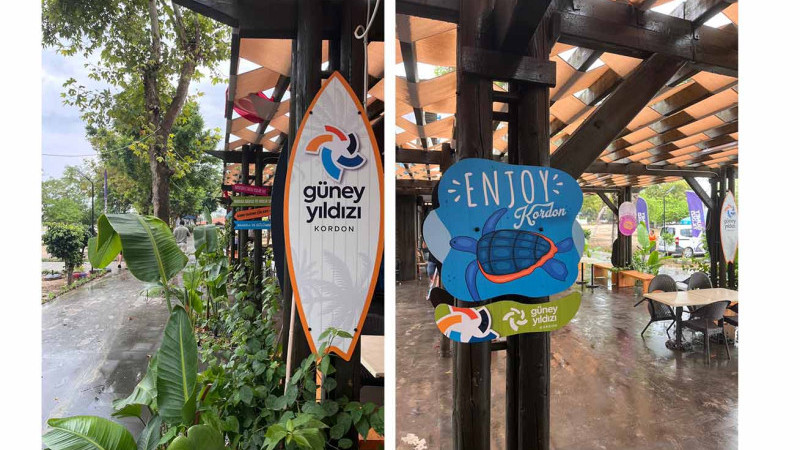 GÜNEY YILDIZI KORDON, PARLIYOR