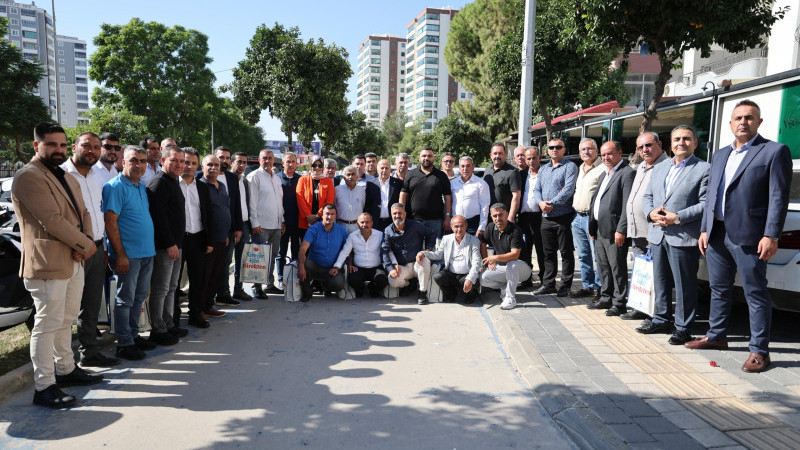 BAŞKAN ALİ DEMİRÇALI MUHTARLARLA BİR ARAYA GELDİ