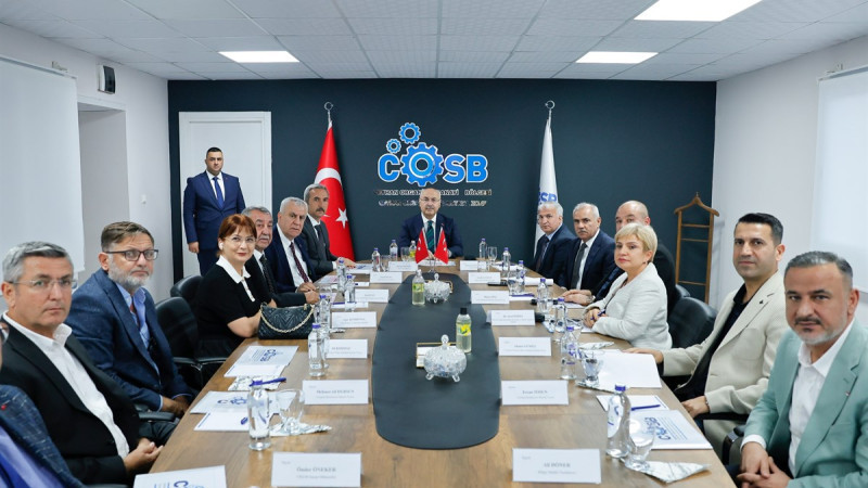 CEYHAN OSB MÜTEŞEBBİS HEYETİ TOPLANTISI YAPILDI