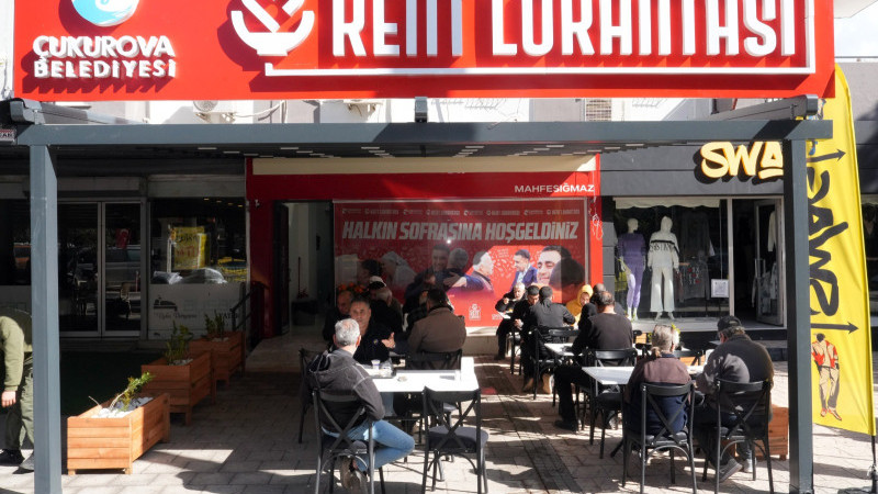 ÇUKUROVA’DA HALKIN SOFRASI KURULDU