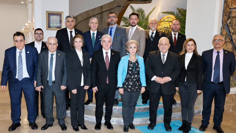 VALİ YAVUZ, ÇGC'NİN YENİ YÖNETİMİNİ KABUL ETTİ