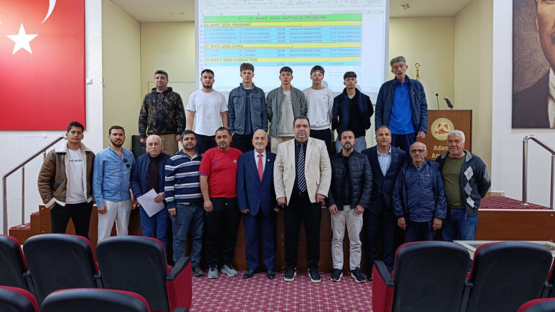 U16 TÜRKİYE ŞAMPİYONASI 1. KADEME ADANA'DA OYNANACAK MAÇLAR BELLİ OLDU