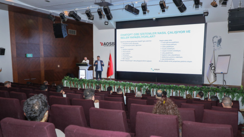 AOSB’DEN YAPAY ZEKA EĞİTİMİ