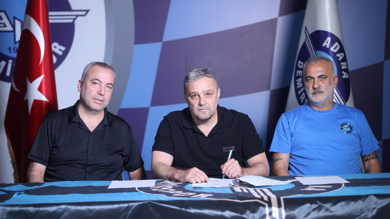 Adana Demirspor’da Volkan Bekiroğlu dönemi