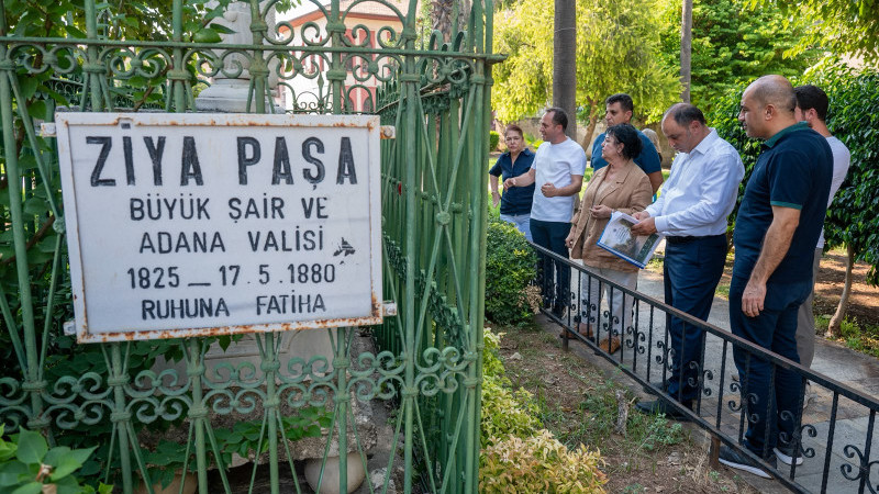 Seyhan Belediyesi Tarihi Ziya Paşa Dinlenme Parkı’nı Yeniliyor