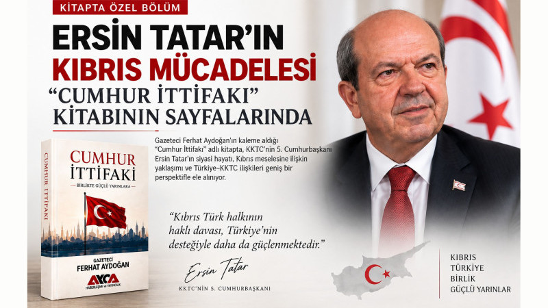 ERSİN TATAR’IN KIBRIS MÜCADELESİ KİTAPLAŞTIRILDI