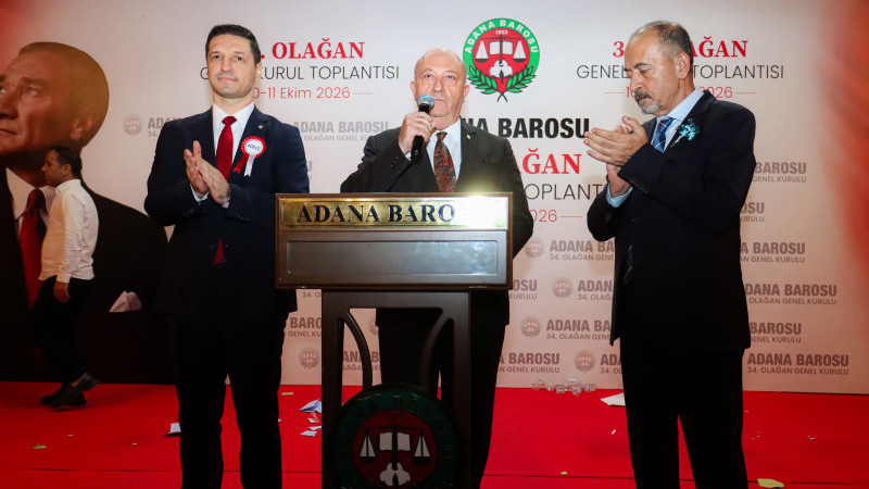 ADANA BAROSU 34. DÖNEM OLAĞAN GENEL KURULU VE SEÇİMLERİ TAMAMLANDI