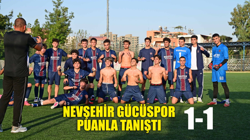 ADANA 01 U17’DEN LİDERLİK KOLTUĞUNDA PUAN KAYBI: 1-1