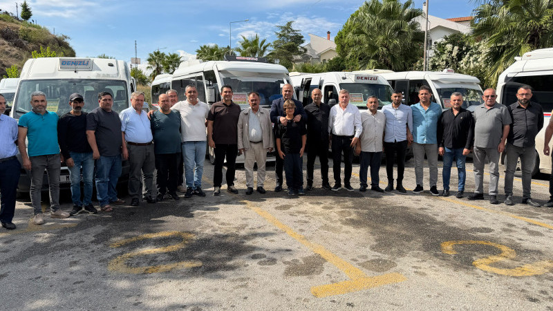 YILDIRIM, DENİZLİ DOLMUŞ KOOPERATİFİ ESNAFLARIYLA BİR ARAYA GELDİ